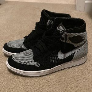 Nike Air Jordan 1 High Flyknit (Shadow) - Size 8.5
